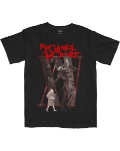 My Chemical Romance t-shirt featuring Black Parade artwork in bold contrast design.